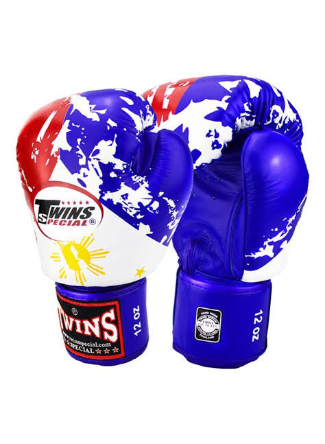 Twins Special Fancy Flag Boxing Gloves FBGVL3-44