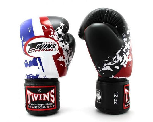 Twins Special Fancy Flag Boxing Gloves FBGVL3-44