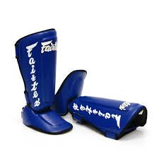 Fairtex Schienbeinschutz SP7 SCHWARZ Abnehmbares Schienbeinpolster