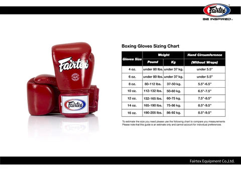 Fairtex Muay Thai Boxing Gloves BGV1