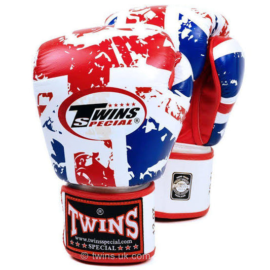Twins Special Fancy Flag Boxing Gloves FBGVL3-44