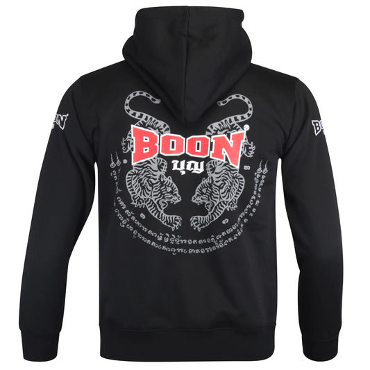 Boon Kapuzenpullover mit Reißverschluss Tiger HDT