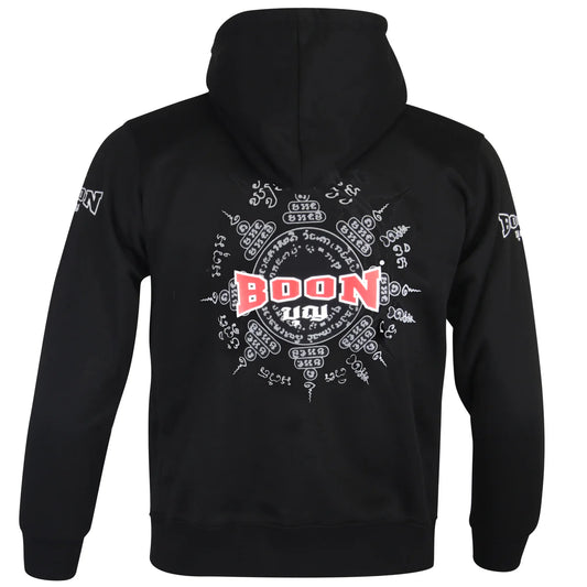 Boon Kapuzenpullover mit Reißverschluss Sak Yant HDSY