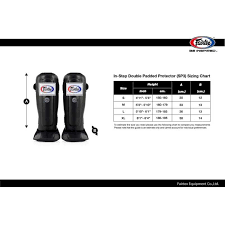 Fairtex In-Step Doppelt gepolsterte Schienbeinschoner SP3
