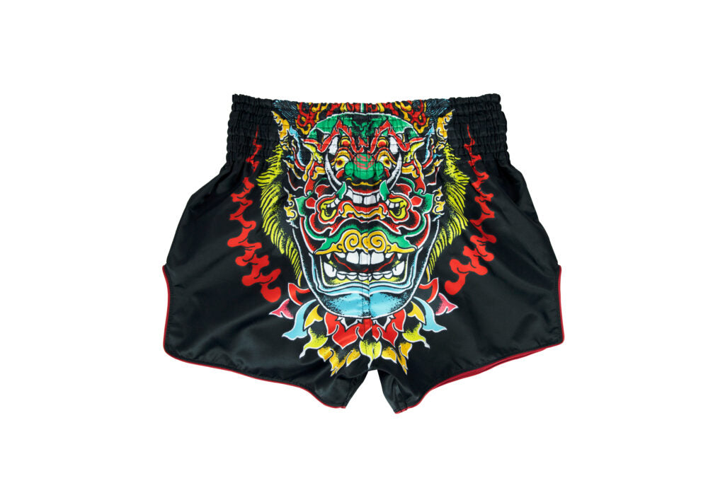 Fairtex Box-Muay-Thai-Shorts BS1912 Kabuki