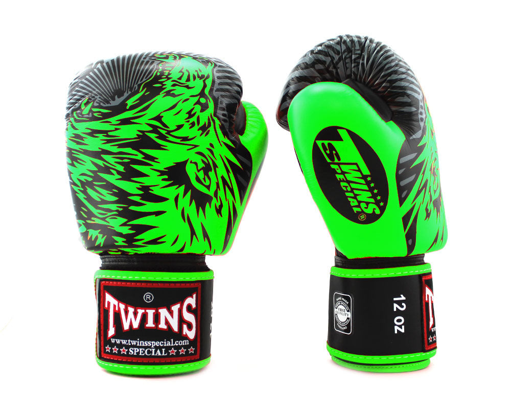 Twins Special Fancy Boxing Gloves FBGVL3-50 Wolf