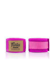 Fairtex HW4 Schwarze Mesh-Handbandagen