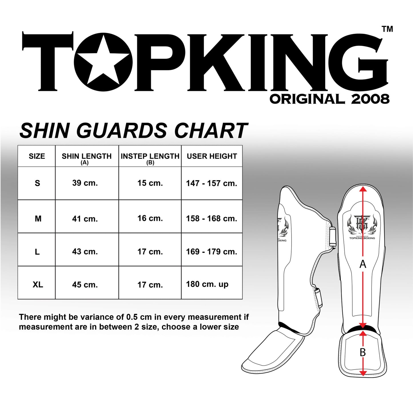TOPKING สนับแข้งแบบเต็มแรงกระแทก TKSGFI
