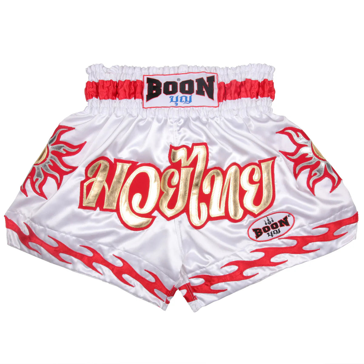 Boon MT27 Muay Thai Shorts WEISSE SONNE