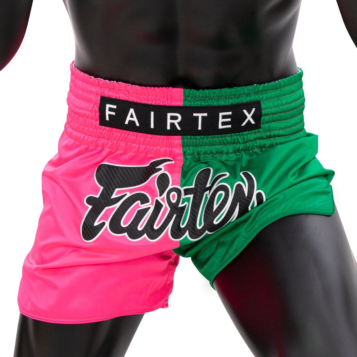 Fairtex Boxing Muay Thai Shorts BS1911 Rosa Grün