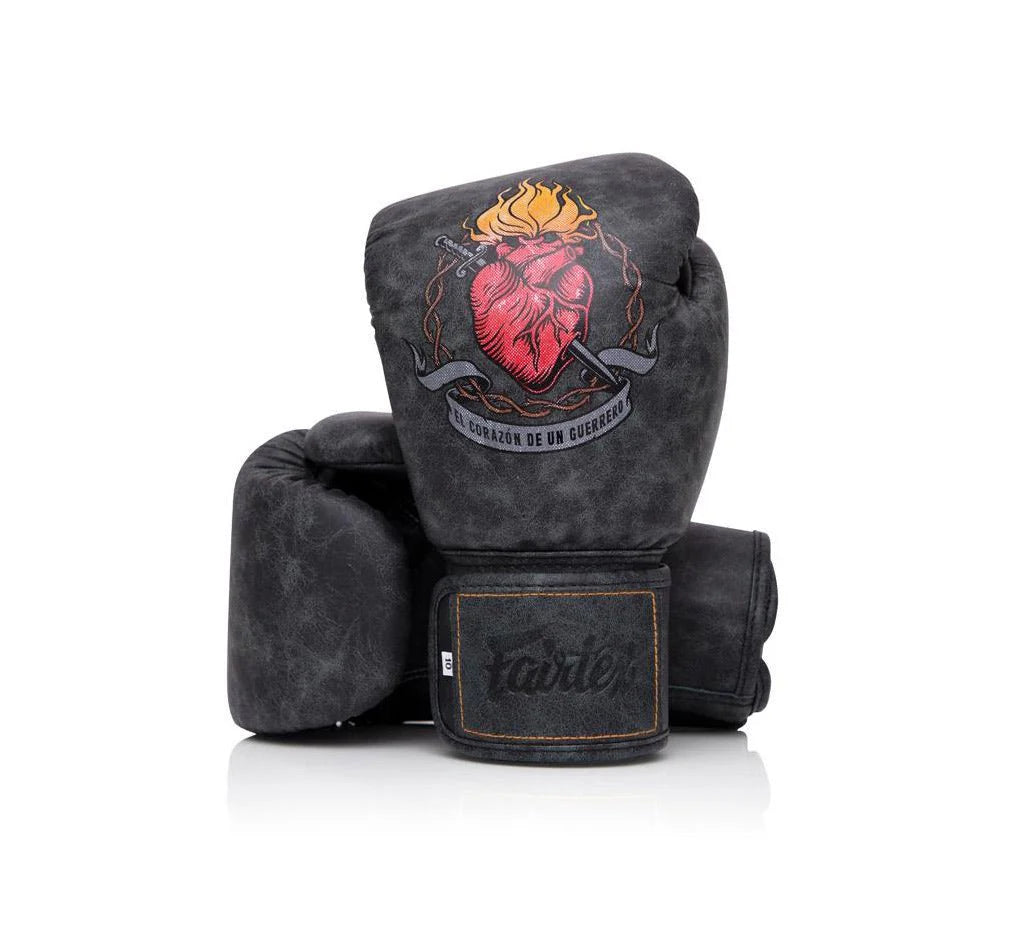 Fairtex Muay Thai Boxhandschuhe Premium "Heart Of Warrior"